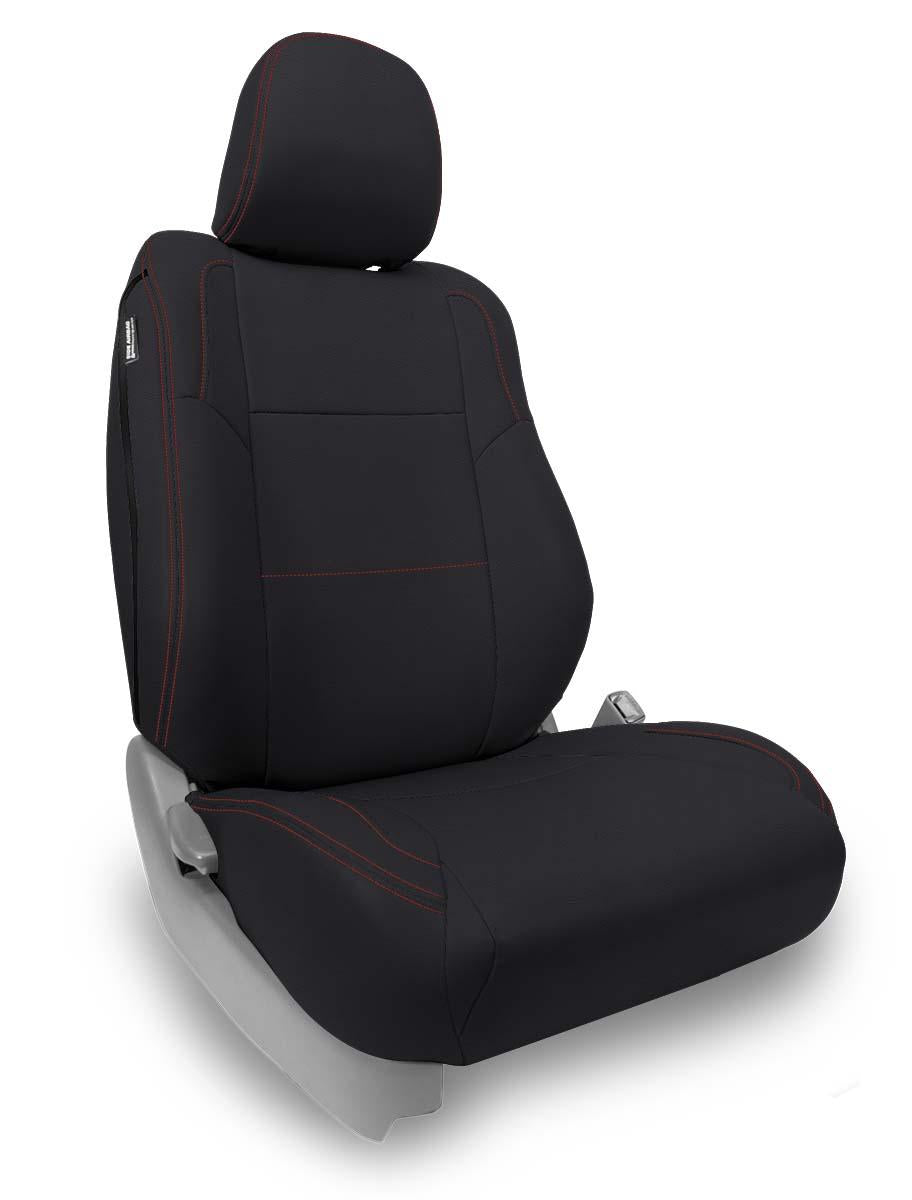 Toyota Tacoma 2nd Gen 2012-2015, PRP Front Seat Covers, Fold Flat Edition, Pair, view 2