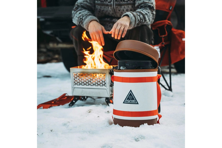 Ignik Outdoors Gas Growler 5.0 Deluxe - White