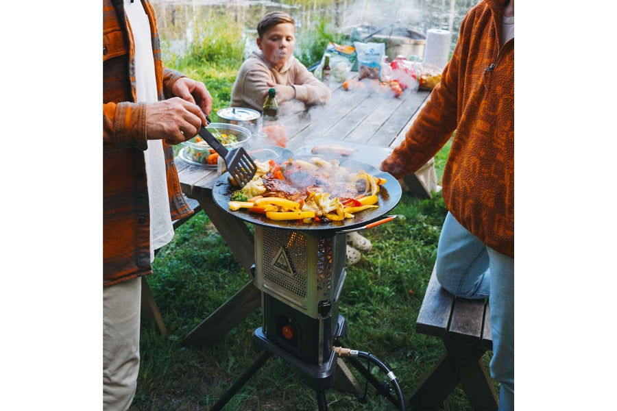 Ignik Outdoors Skullet Deluxe Heater Stove Cook Set