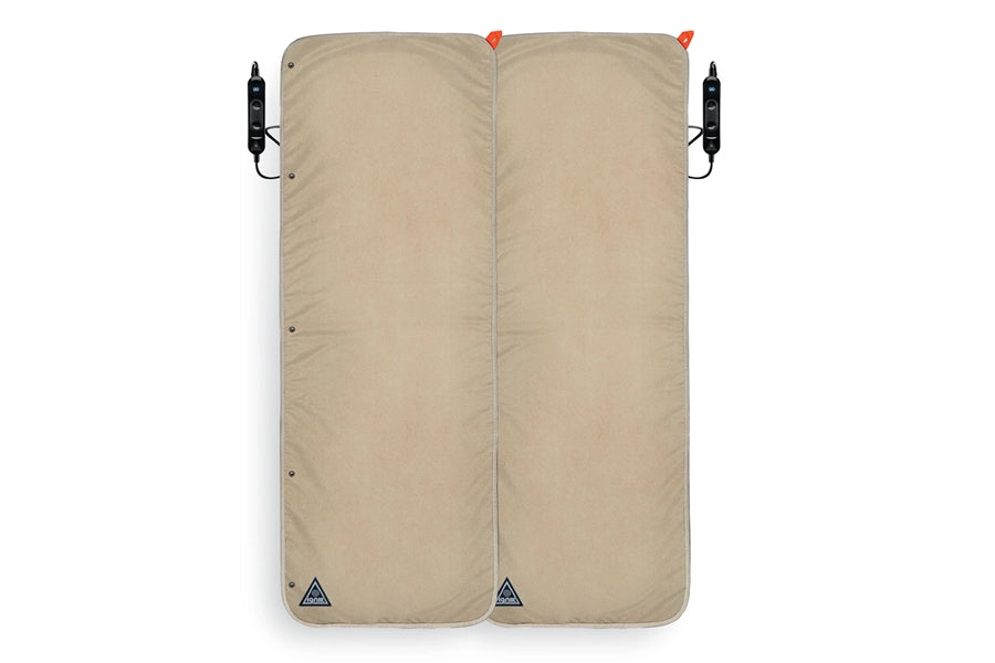 Ignik Outdoors Flipside Double Heated Bed Cover - Tan