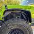 Jeep Wrangler JK 2007-2018, Combat Off Road Battle Ready Max Flow Aluminum Inner Fenders, Front, view 4