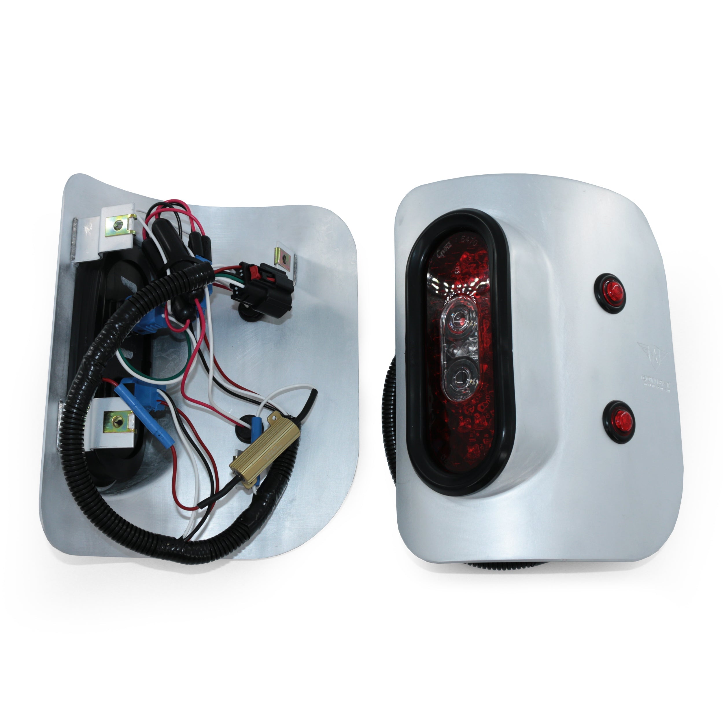 Jeep Gladiator JT 2020-2026, Combat Off Road Tail Gunner LED Tail Lights, Raw, view 4