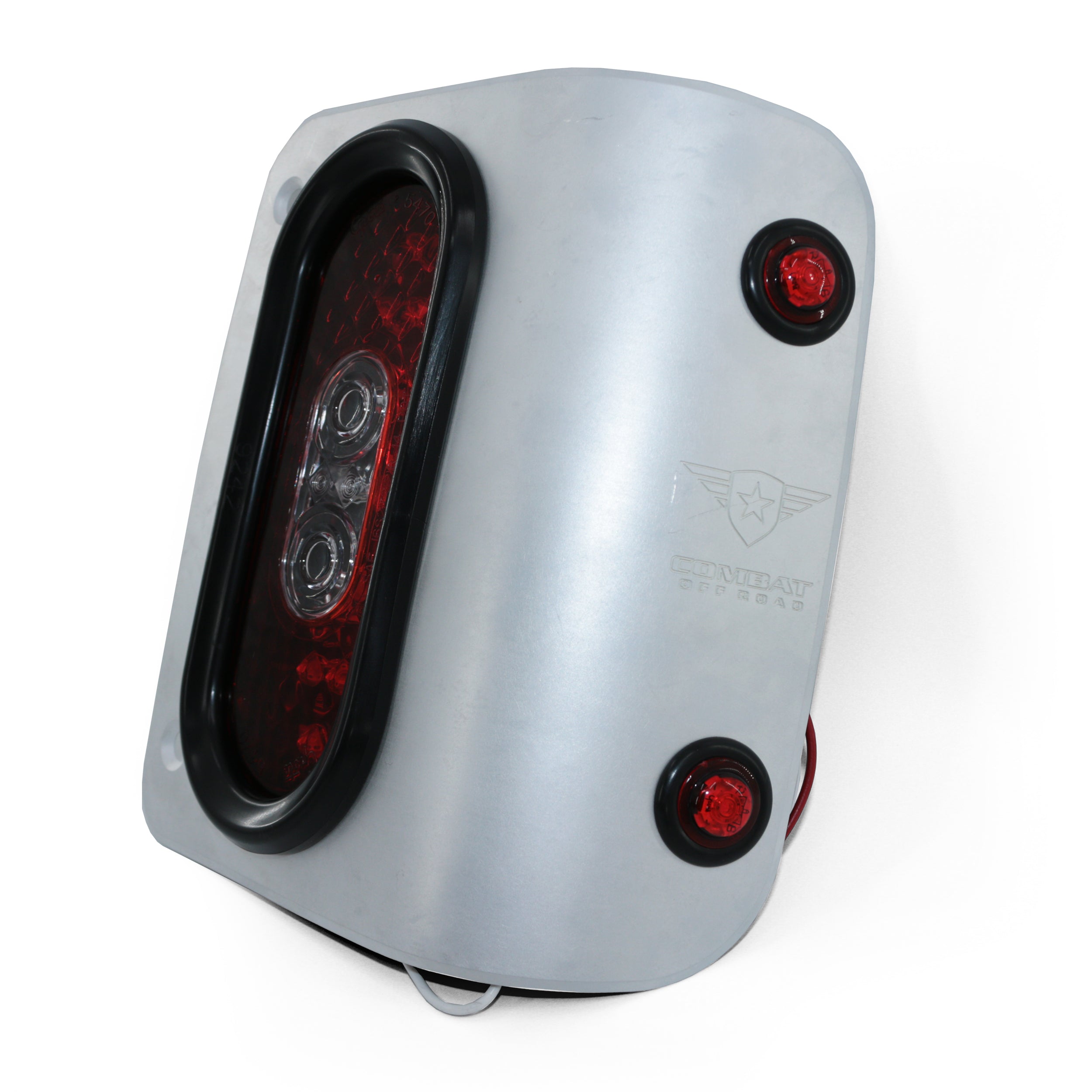 Jeep Wrangler JL 2018-2026, Combat Off Road Tail Gunner LED Tail Lights, Raw, view 5