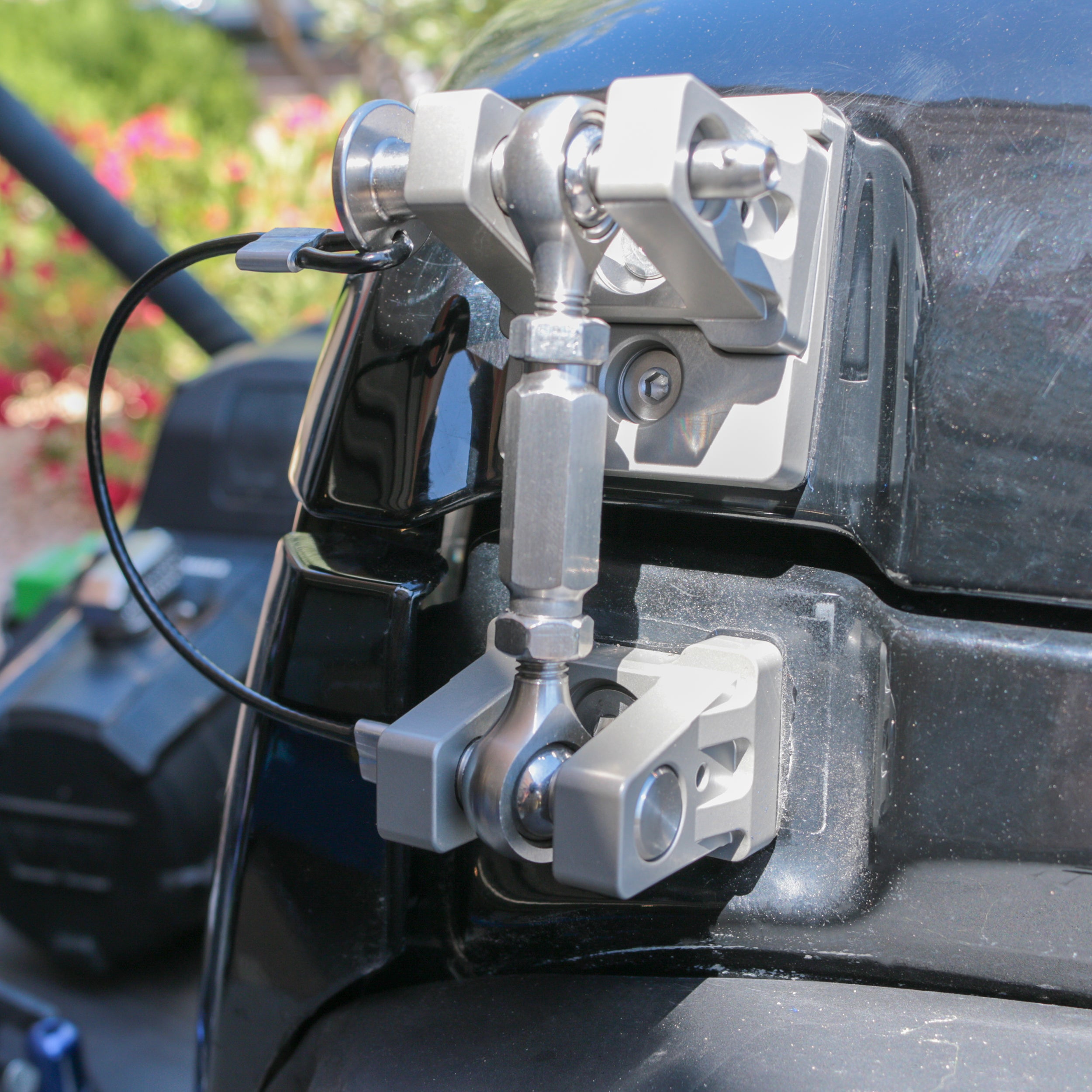 Jeep Wrangler JK/JL & Gladiator JT 2007-2026, Combat Off Road Off-the-Turnbuckle Billet Aluminum Hood Latches, Raw, view 6
