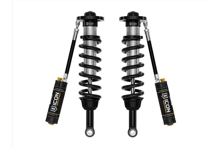2025 Toyota 4Runner Icon Vehicle Dynamics 2.5 Series Remote Reservoir Coilover Kit w/ CDCV, Front (1.25-3in Lift)