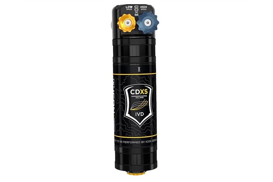 2025 Toyota 4Runner Icon Vehicle Dynamics 2.5 Series Remote Reservoir Coilover Kit w/ CDXS, Front (1.25-3in Lift)