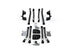 Jeep Wrangler JK 2007-2018, TeraFlex 2in Alpine Rear Stretch Kit with Front Long Control Arm Kit, 8-Arm, 3-6in Lift