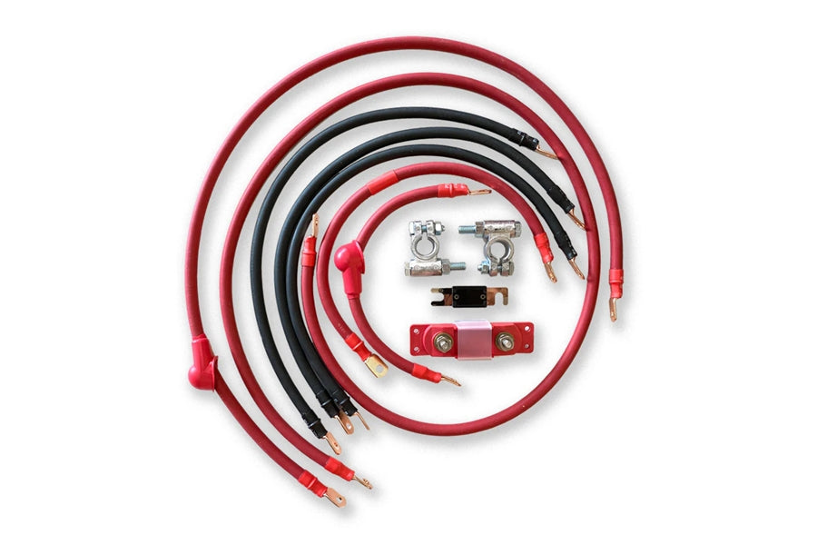 2010-24 Toyota 4Runner 4.0L JeepCables Big 7 Battery Cable Kit (2GA)