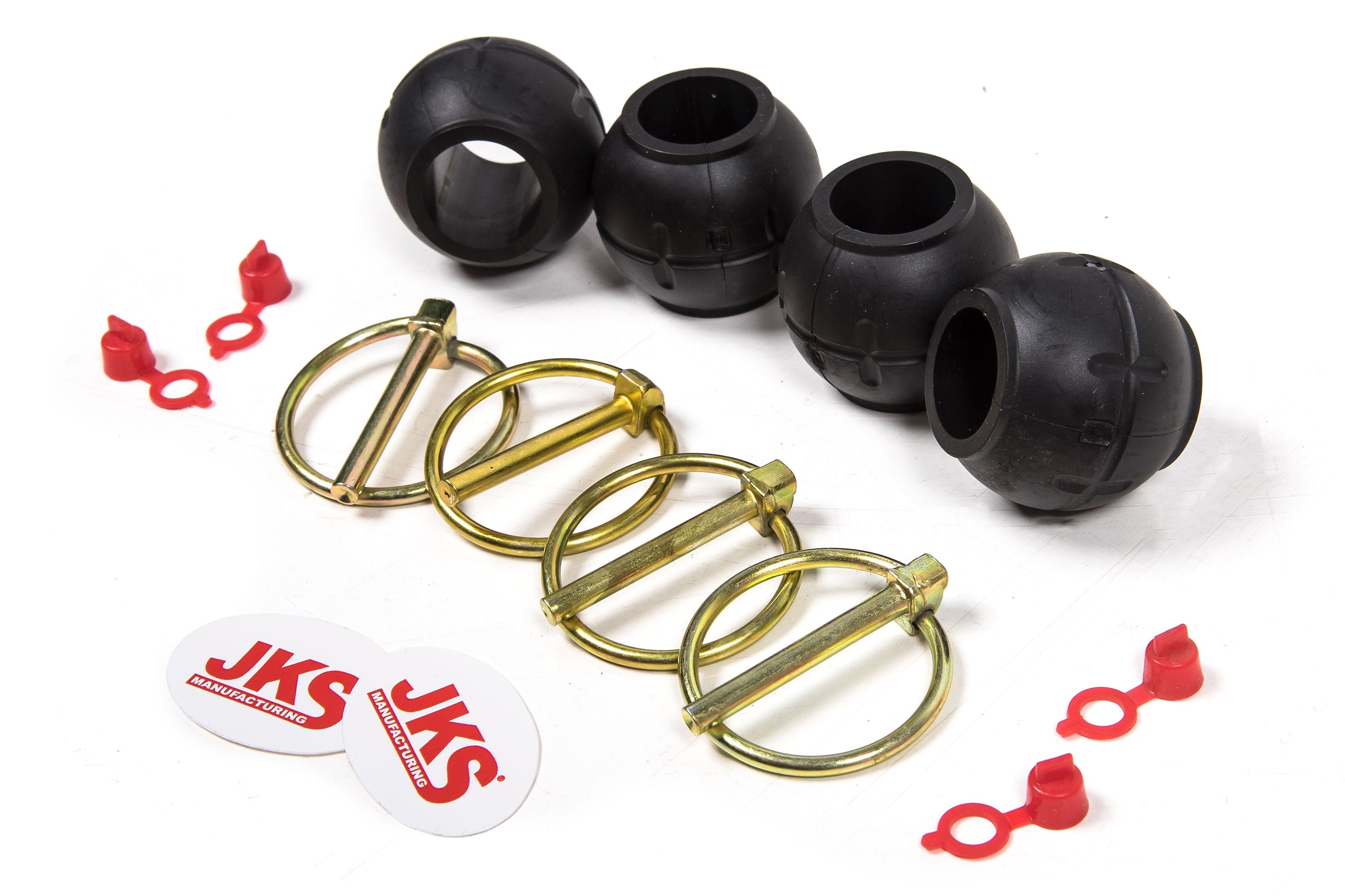 Jeep CJ & Wrangler YJ 1976-1995 & Grand Cherokee WJ 1999-2004, JKS Manufacturing Quicker Disconnect Sway Bar Link Rebuild Kit, No Studs, view 2