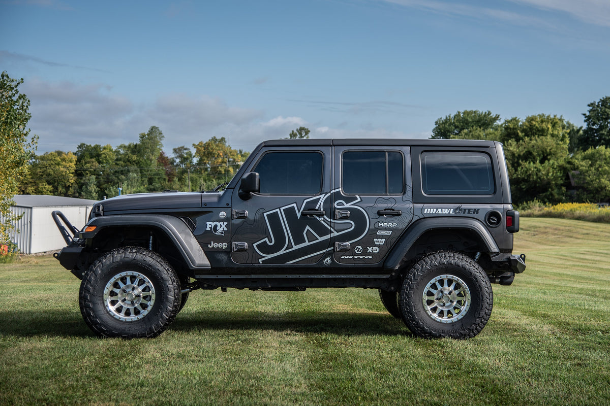 Jeep Wrangler JL 4-Door 2018-2027, JKS Manufacturing J-Kontrol 4.5in Lift Kit with APEX Drag Link Flip Kit, view 4