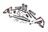 Jeep Wrangler JL 4-Door 2018-2027, JKS Manufacturing J-Konnect 4.5in Lift Kit with APEX Drag Link Flip Kit, view 5