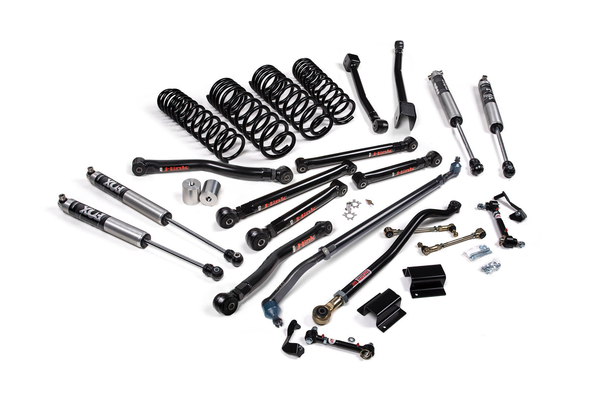 Jeep Wrangler JL 4-Door 2018-2027, JKS Manufacturing J-Krawl 4.5in Lift Kit with APEX Drag Link Flip Kit, view 7