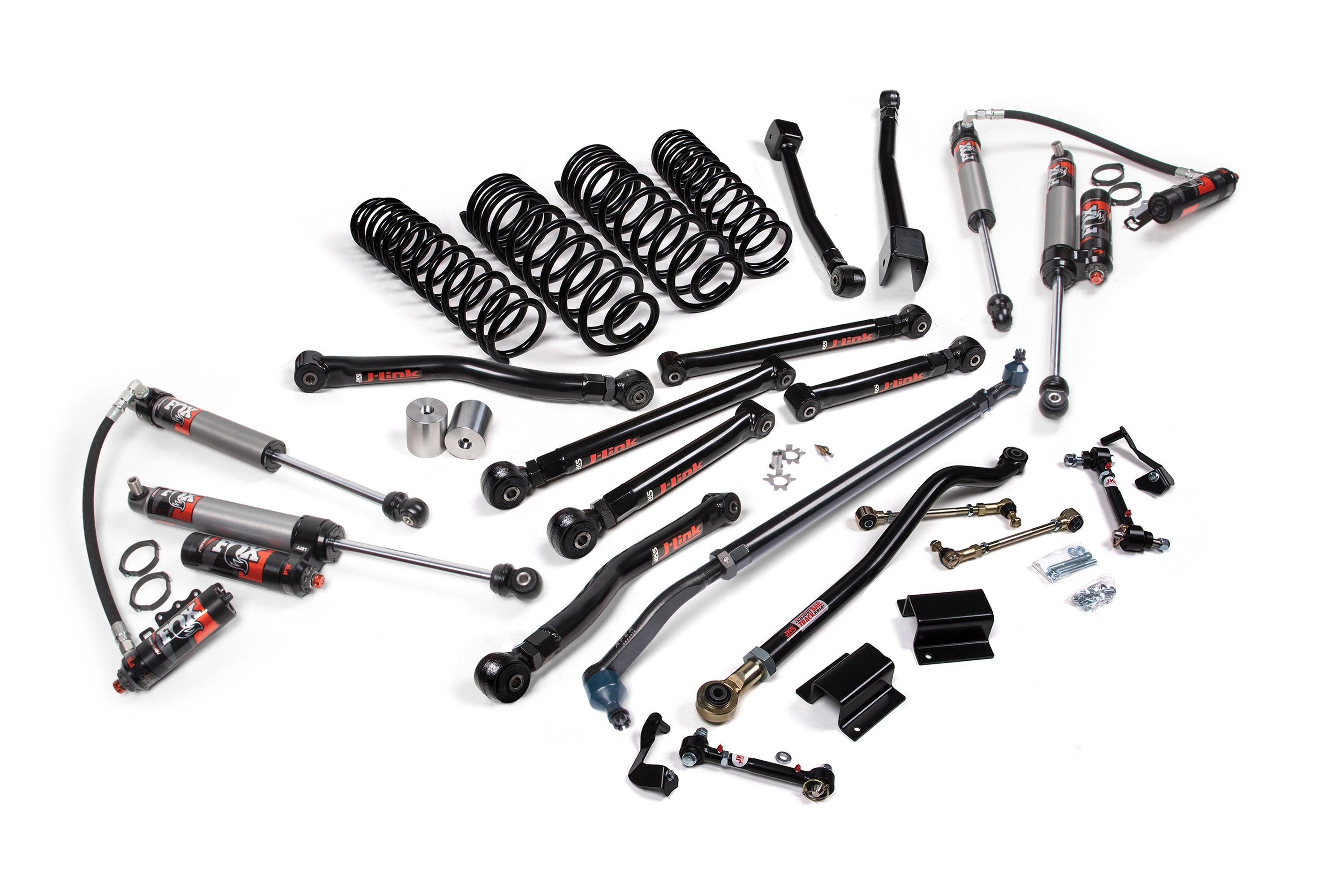 Jeep Wrangler JL 4-Door 2018-2027, JKS Manufacturing J-Krawl 4.5in Lift Kit with APEX Drag Link Flip Kit, view 8