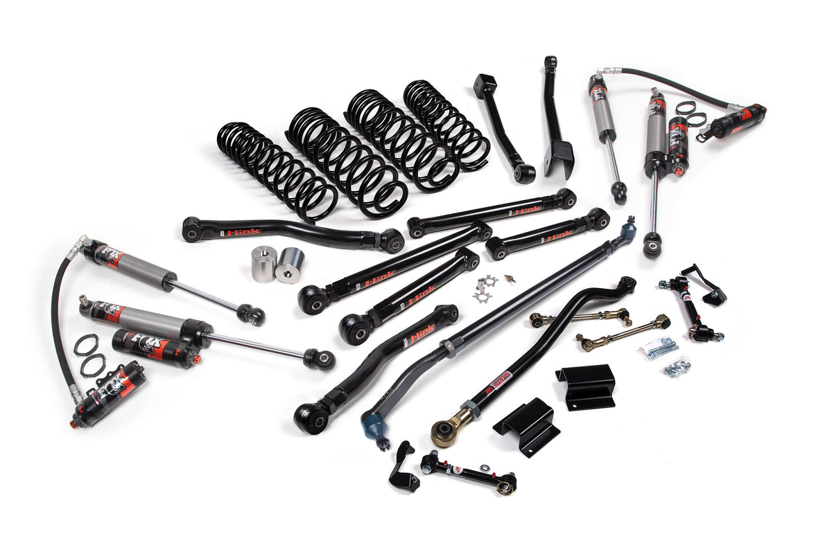 Jeep Wrangler JL 4-Door 2018-2027, JKS Manufacturing J-Krawl 4.5in Lift Kit with APEX Drag Link Flip Kit, view 8
