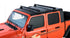 Jeep Wrangler JL 4-Door 2018-2026 & Gladiator JT 2020-2026, Rhino-Rack Heavy Duty RL110 2 Bar Roof Rack, Black, view 7
