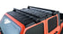 Jeep Wrangler JL 4-Door 2018-2026 & Gladiator JT 2020-2026, Rhino-Rack Heavy Duty RL110 2 Bar Roof Rack, Black, view 8