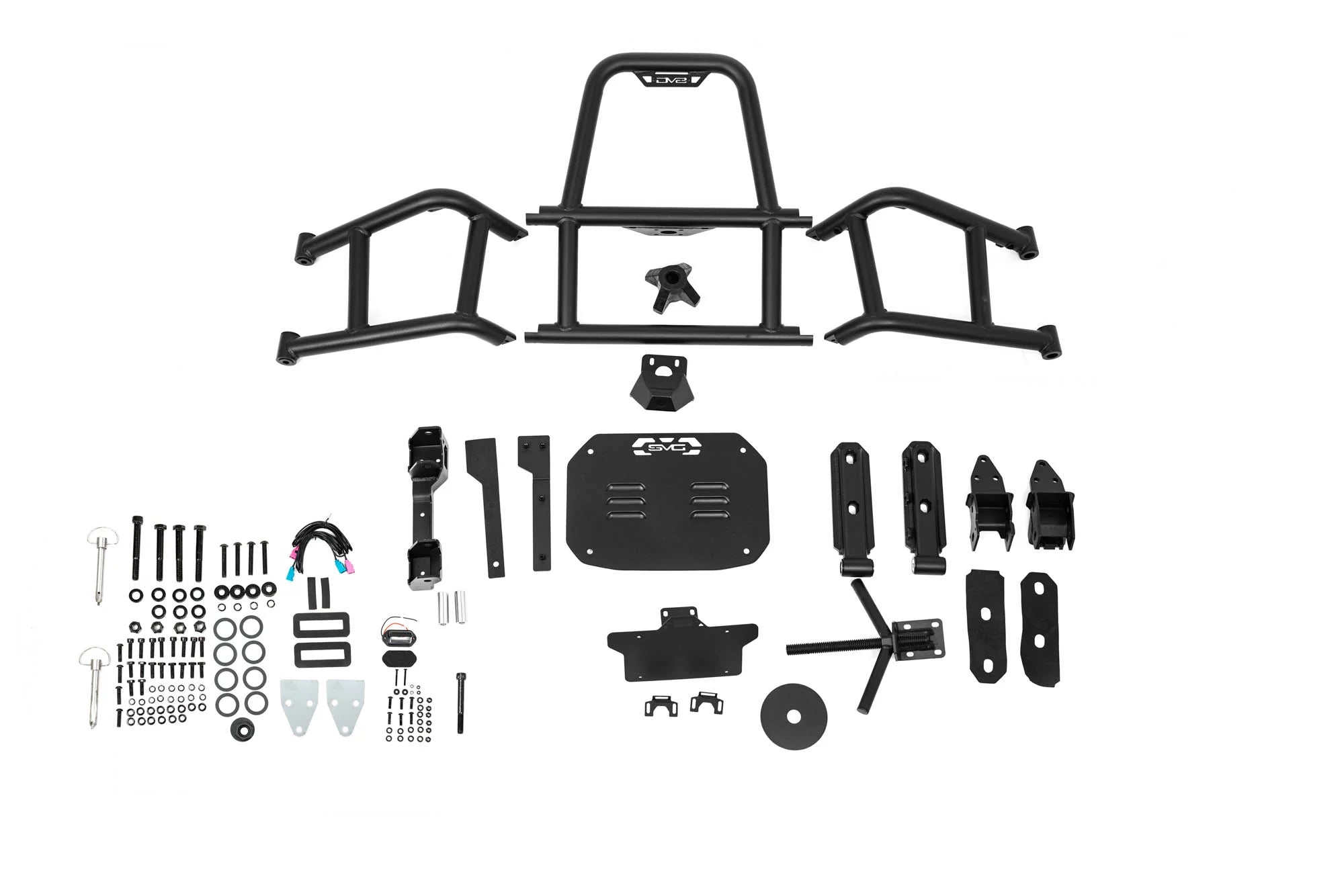 2018-25 Jeep Wrangler JL DV8 Body Mount Tire Carrier