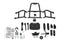2018-26 Jeep Wrangler JL DV8 Body Mount Tire Carrier