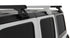 Jeep Wrangler JL 4-Door 2018-2026 & Gladiator JT 2020-2026, Rhino-Rack Heavy Duty RL110 2 Bar Roof Rack, Black, view 5