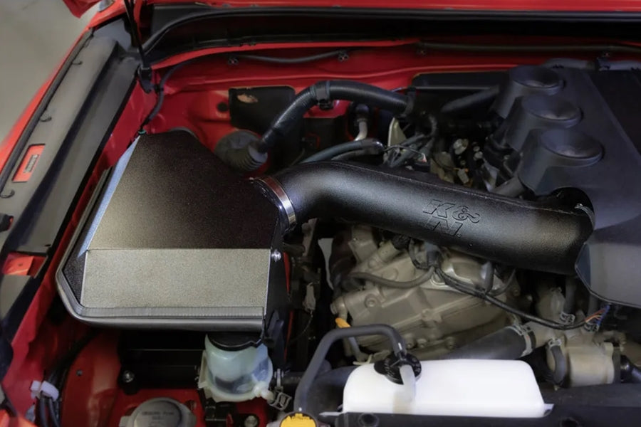2010-24 Toyota 4Runner K&N Filters Dry-Flow Cold Air Intake System (Roto-Mold Tube)
