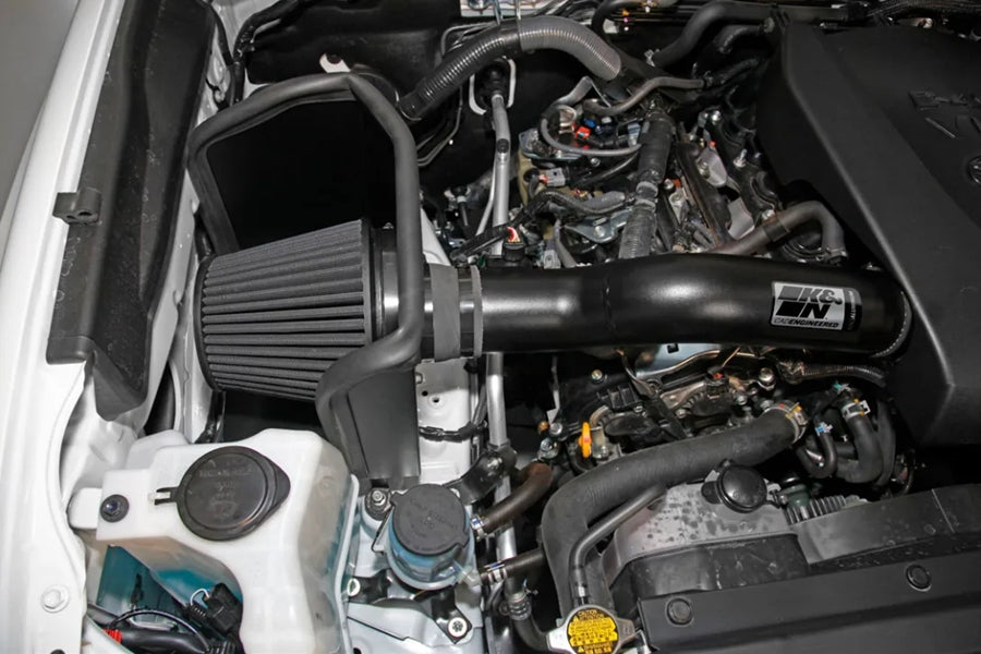 2016-23 Toyota Tacoma K&N Filters Blackhawk Induction Intake System (Aluminum Tube)