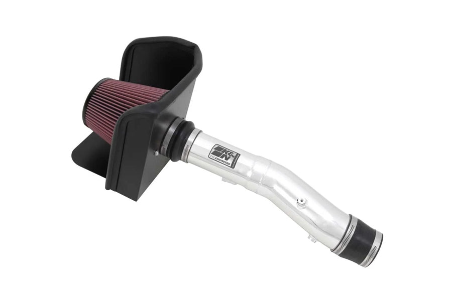 2004-15 Toyota Tacoma K&N Filters 77 Series High-Flow Cold Air Intake System (Aluminum Tube)