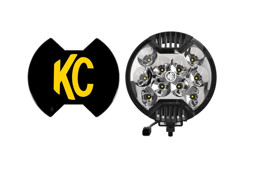 KC HiLiTES Universal 6in SlimLite LED Light - Spot