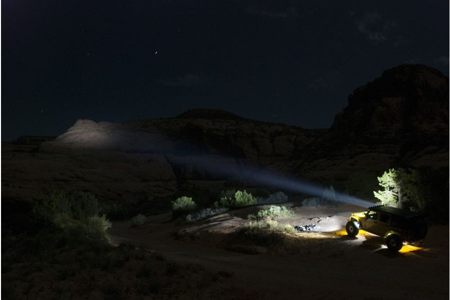 Jeep Wrangler JK KC Hilites 50in Pro6 Gravity LED Light Bar Kit - Combo