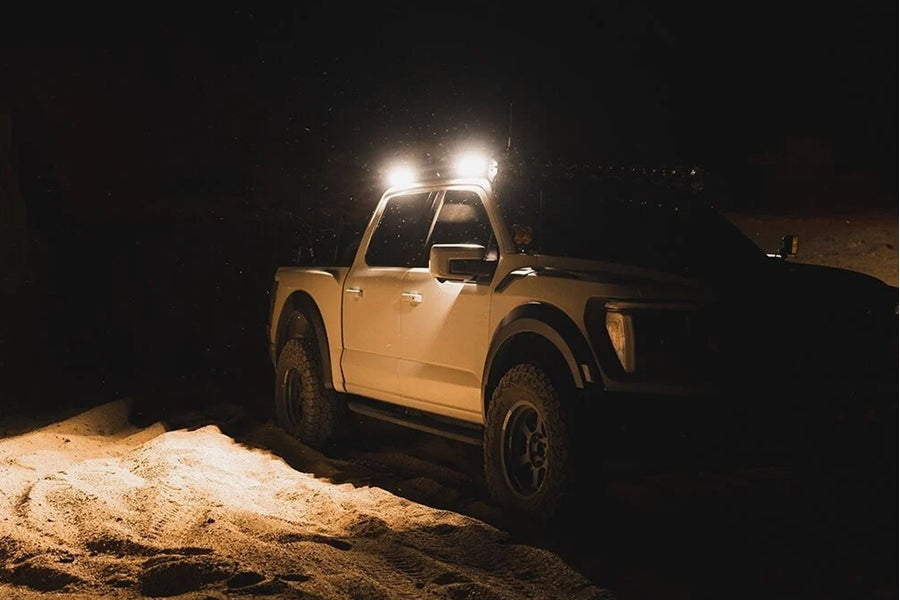 KC HiLiTES Profile 10” SideCast Flush Mount LED Light Kit