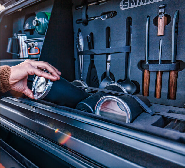 2020-25 Jeep Gladiator JT RSi SmartCap EVO Series Camp Kitchen