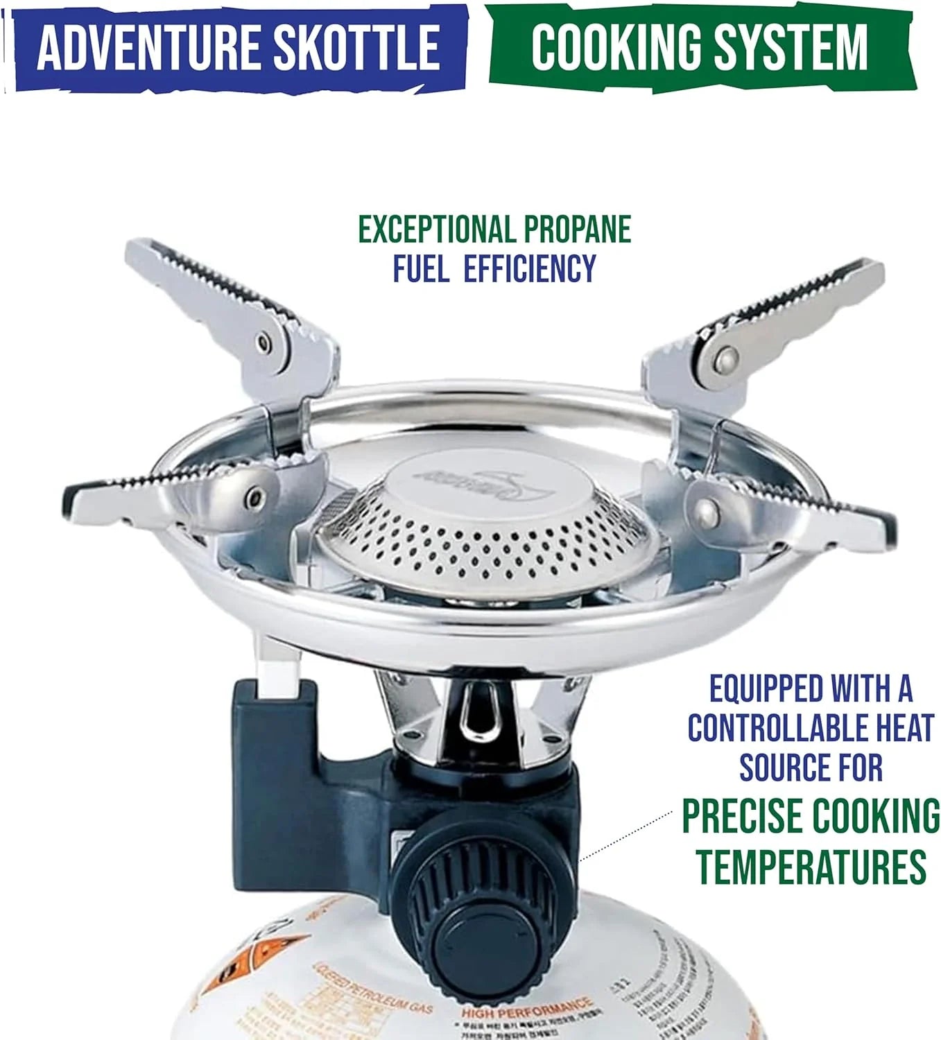 TemboTusk Adjustable Skottle Grill Kit