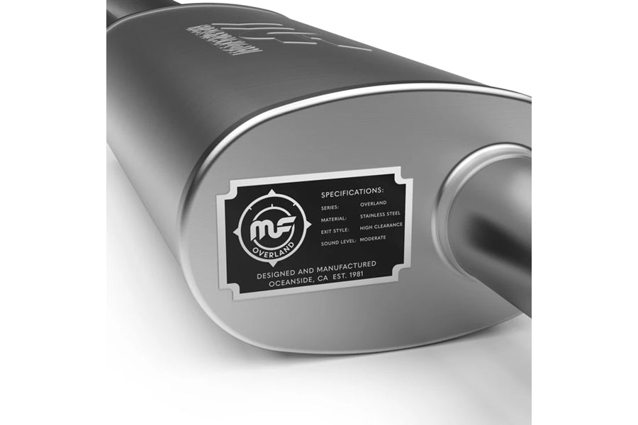 2024-2025 Toyota Tacoma MagnaFlow Overland Series Cat-Back Exhaust System