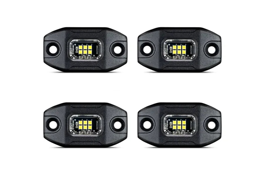 Borne Off-Road Rock Light Kit, 4pcs - Long Harness