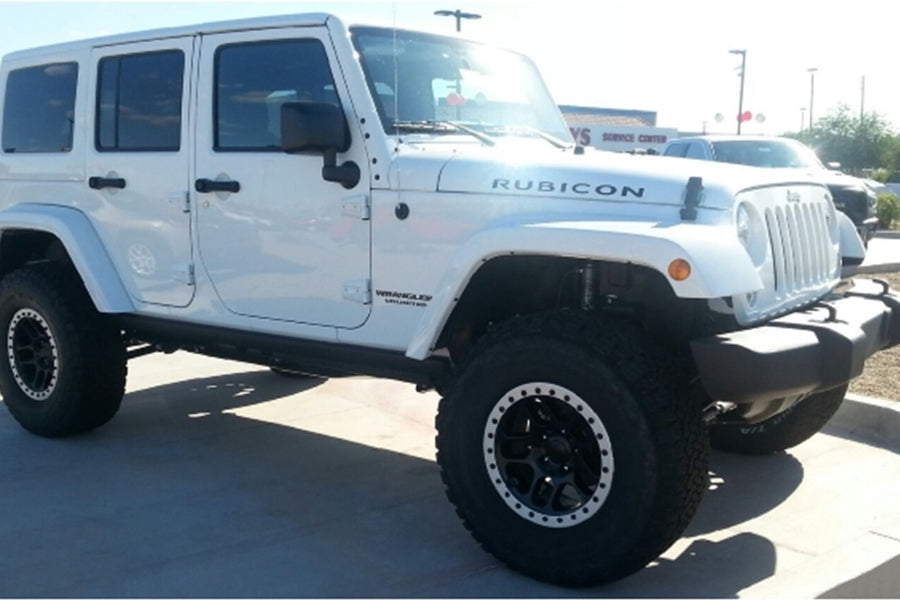 Jeep Wrangler JK, JL and Gladiator JT Mopar Beadlock Capable Wheel, 17x8 5x5 - Black