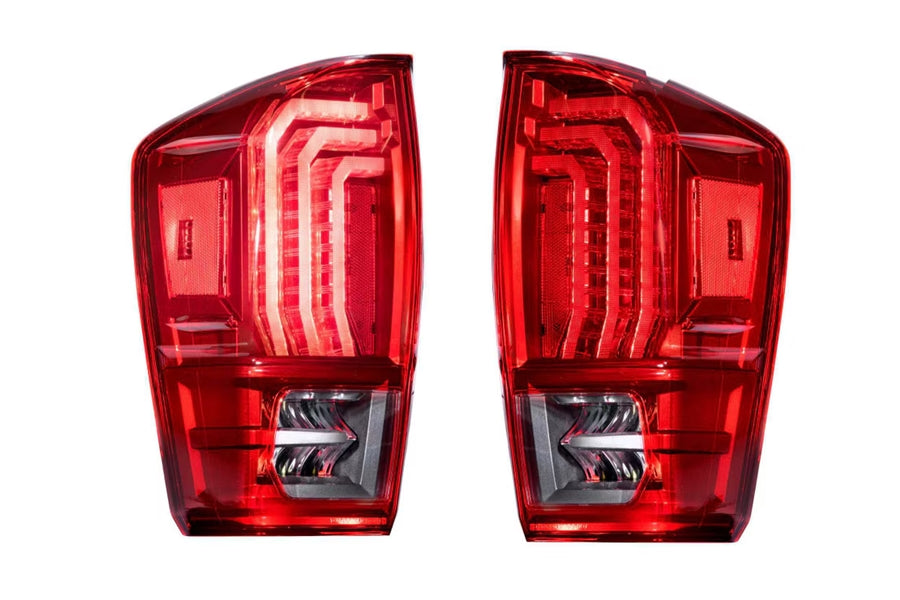 2016-23 Toyota Tacoma Morimoto XB LED Tail Lights - Red