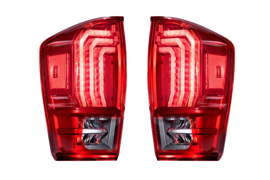 2016-23 Toyota Tacoma Morimoto XB LED Tail Lights - Red