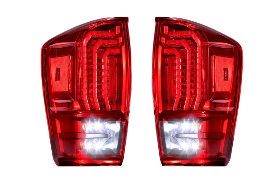 2016-23 Toyota Tacoma Morimoto XB LED Tail Lights - Red