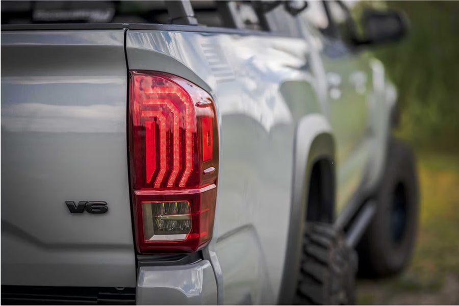 2016-23 Toyota Tacoma Morimoto XB LED Tail Lights - Red
