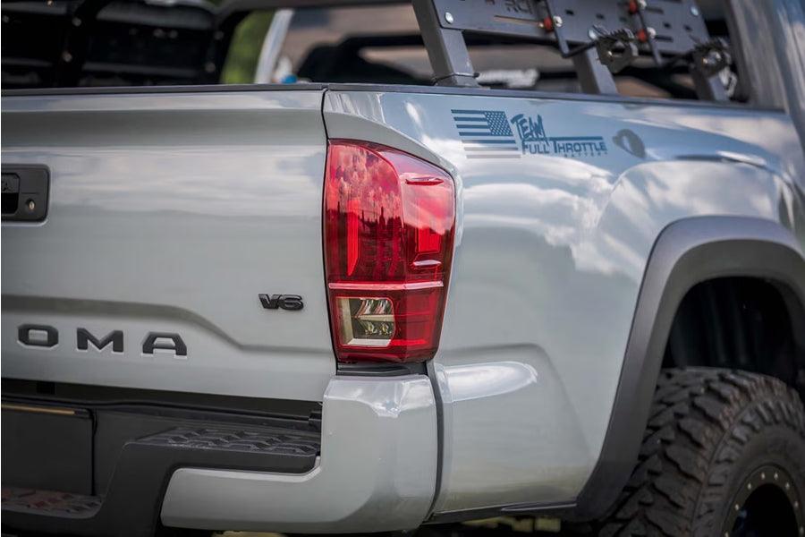 2016-23 Toyota Tacoma Morimoto XB LED Tail Lights - Red