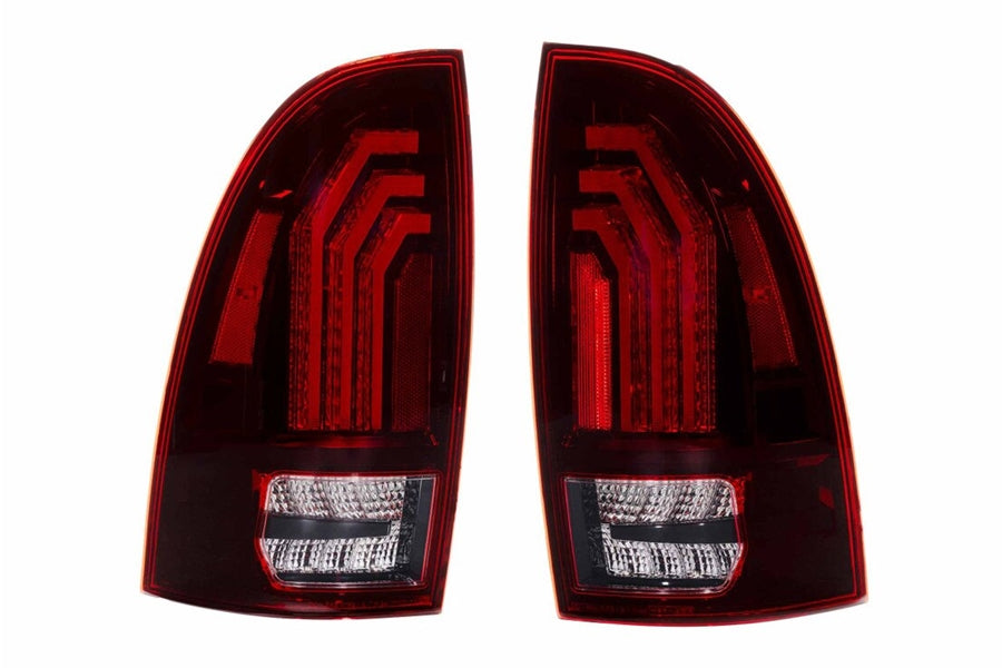 2005-15 Toyota Tacoma Morimoto XB LED Tail Lights (Red)
