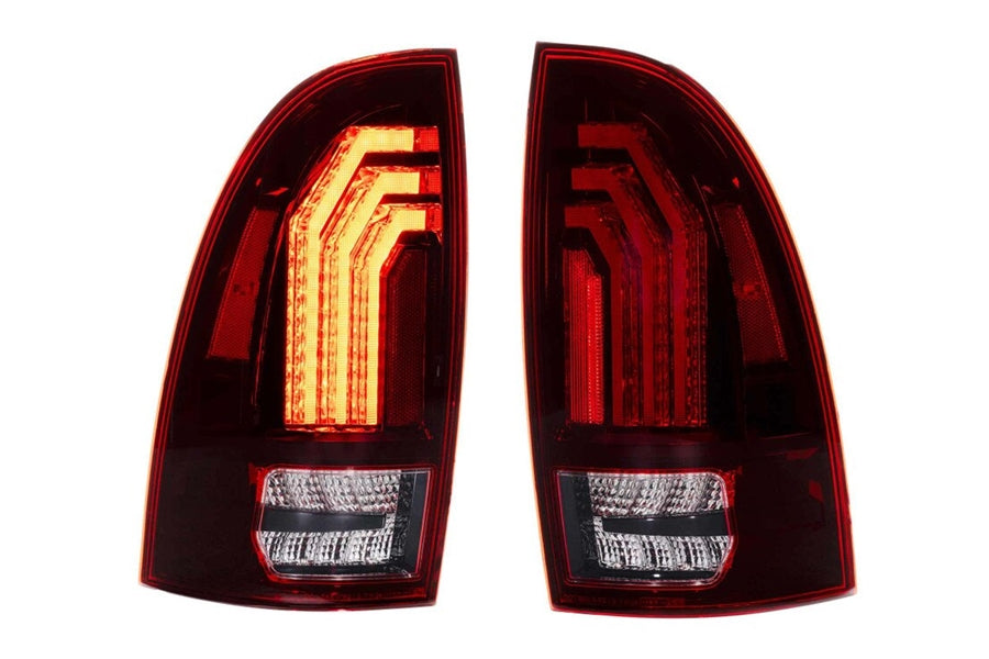 2005-15 Toyota Tacoma Morimoto XB LED Tail Lights (Red)