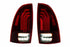 2005-15 Toyota Tacoma Morimoto XB LED Tail Lights (Red)
