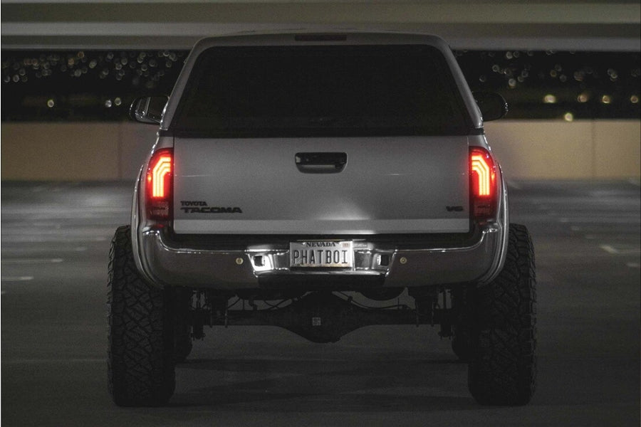 2005-15 Toyota Tacoma Morimoto XB LED Tail Lights (Red)