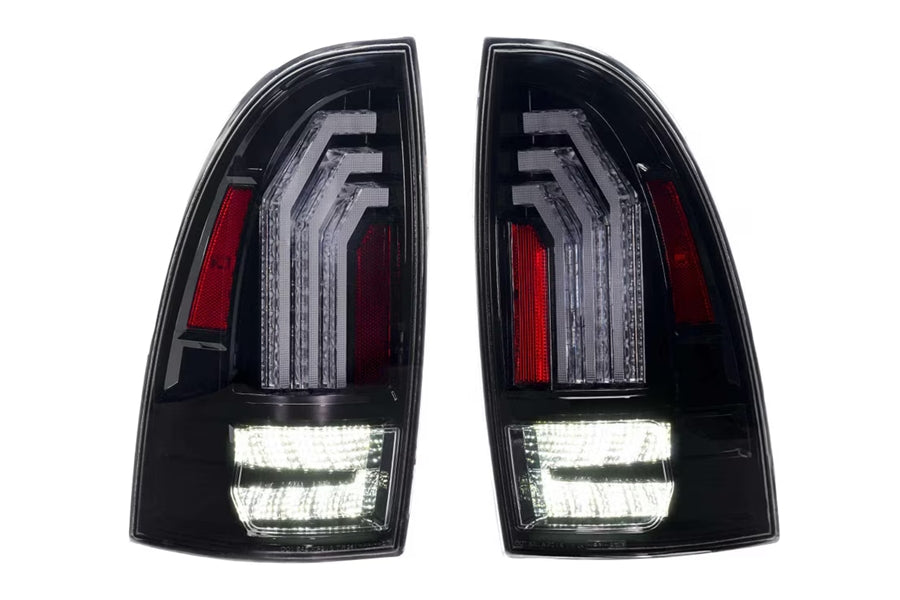 2005-15 Toyota Tacoma Morimoto XB LED Tail Lights (Clear)