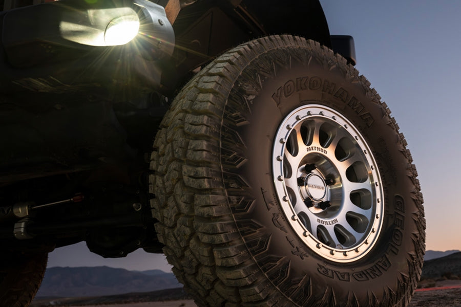 Jeep Wrangler JL, JK and Gladiator JT Method Race Wheels 709 Series HD Bead Grip Wheel, 17x8.5 5x5 0mm - Machined