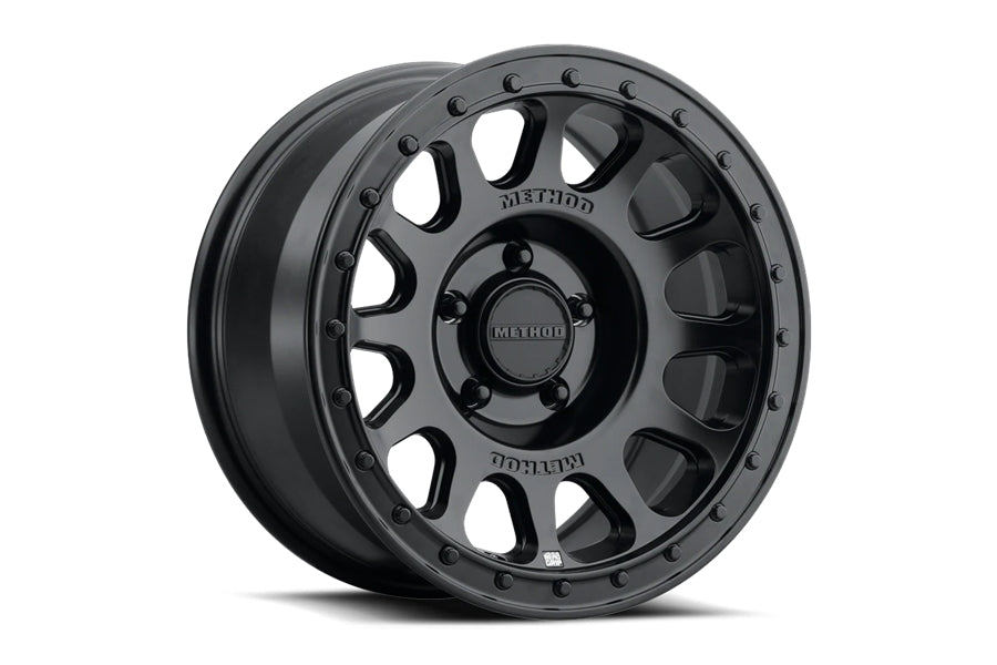Jeep Wrangler JL, JK and Gladiator JT Method Race Wheels 709 Series HD Bead Grip Wheel, 17x8.5 5x5 0mm - Matte Black