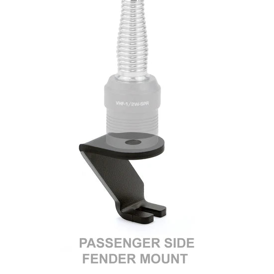 Ford F-Series Chevy GMC Silverado Dodge Ram Rugged Radios A-Pillar Antenna Mount - Passenger