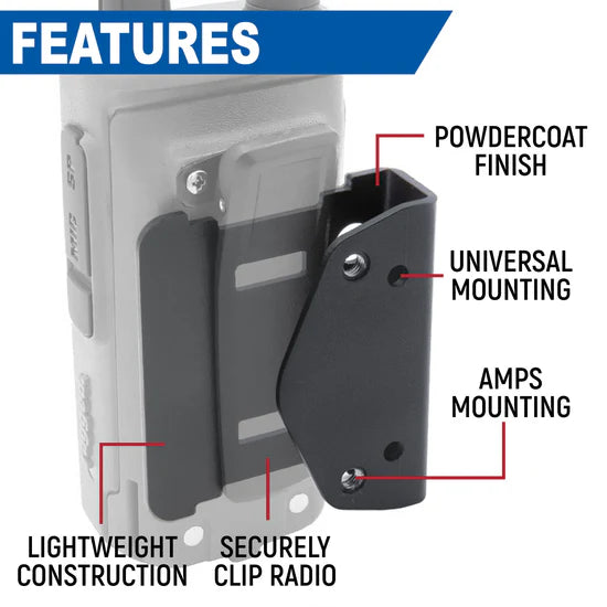 Rugged Radios Radio Mount for Handheld Radios