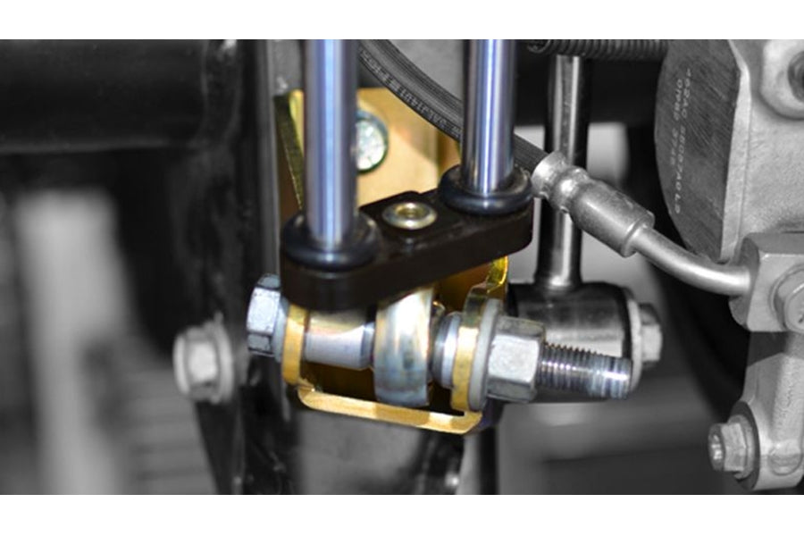 2018-25 Jeep Wrangler JL MetalCloak Lower Rear Shock Relocation & Clearance Kit