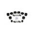 Jeep Wrangler JK/JL Rubicon 4-Door 2007-2026, TeraFlex 2.5in Performance Spacer Lift Kit, No Shocks or Extensions